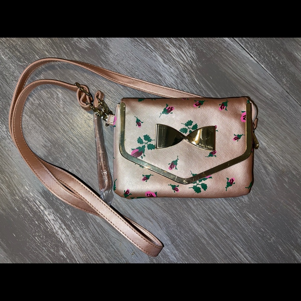 Betsy Johnson crossbody/wristlet